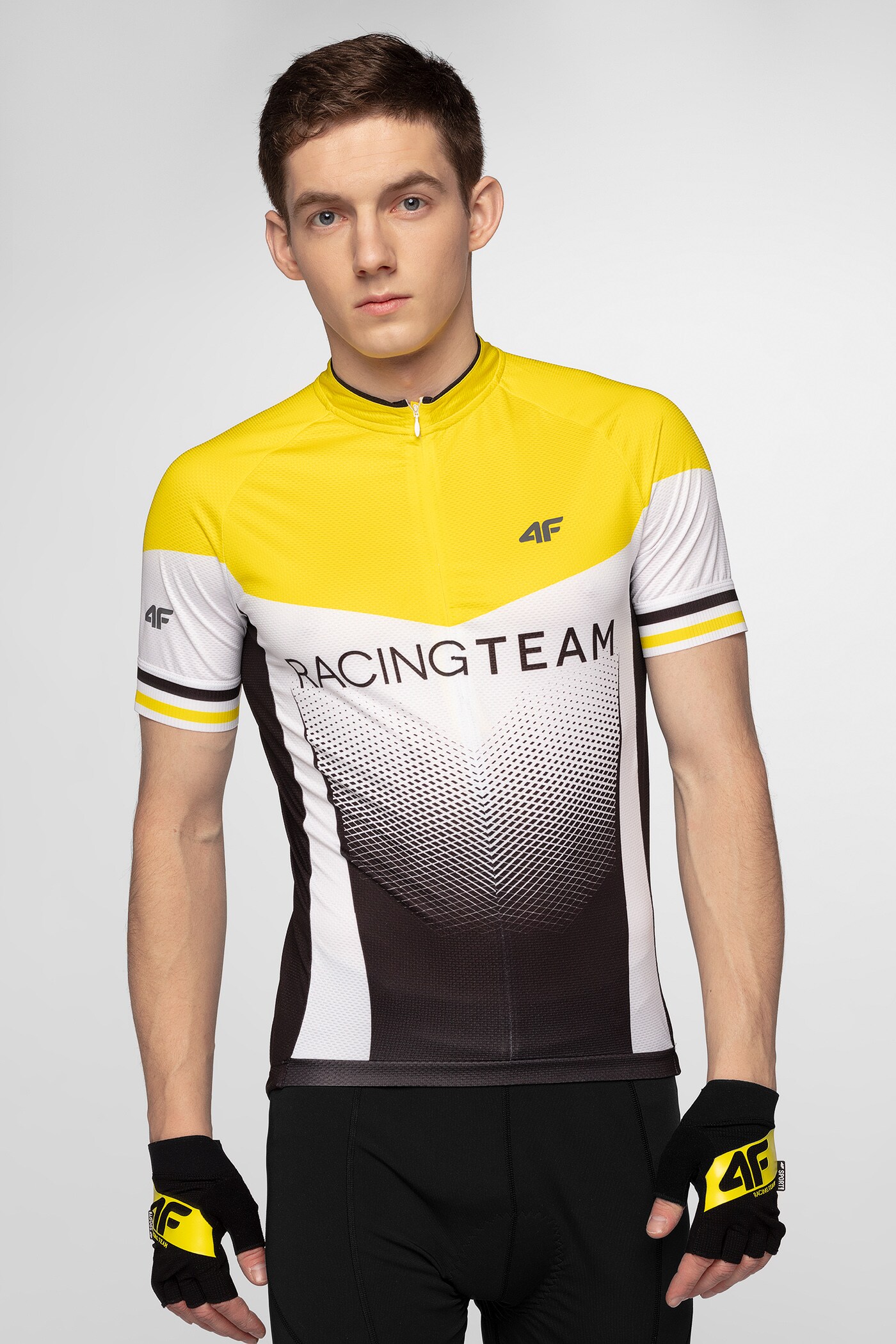 yellow shirt cycling