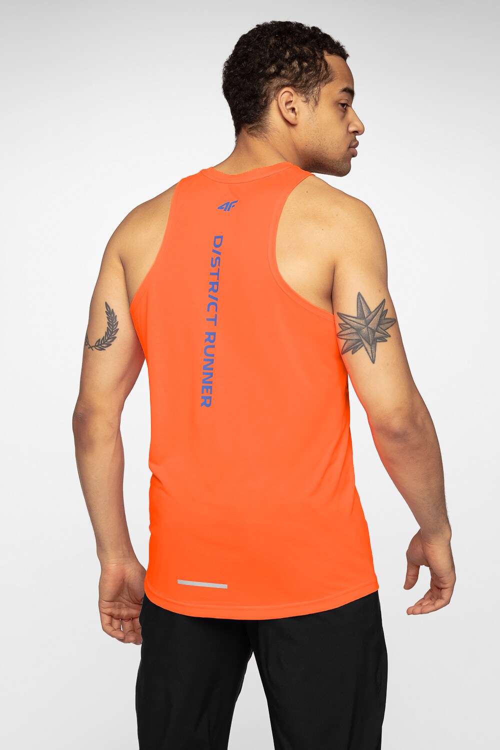 neon running tank