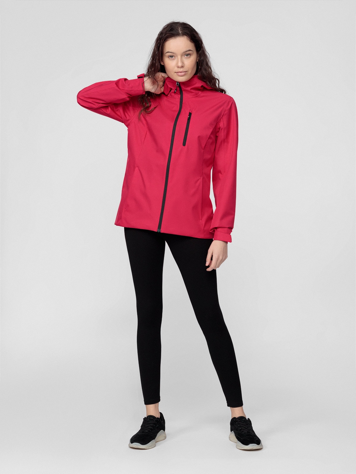 Women S Urban Jacket H4l21 Kud002 54s Pink Outdoor 4f