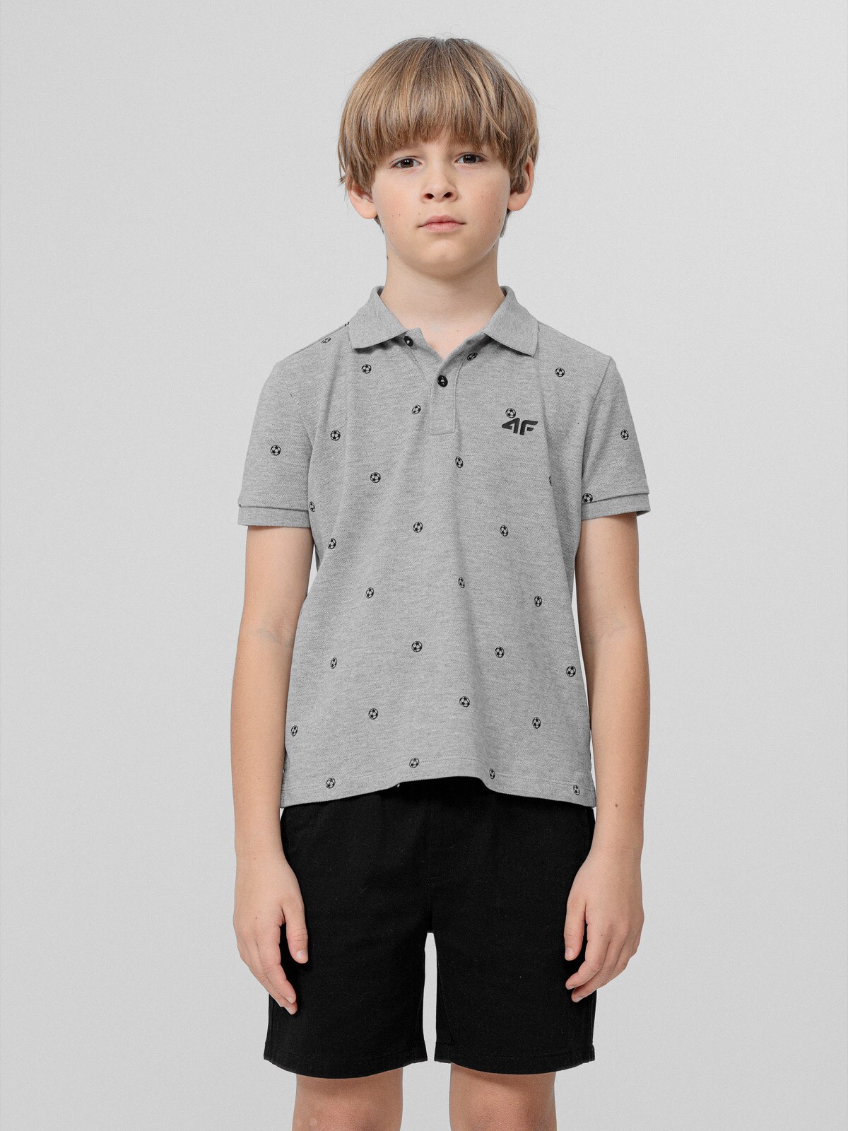 grey polo shirt kids