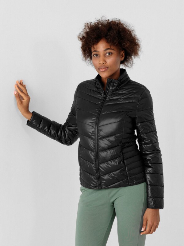 quilted puffer jacket women's