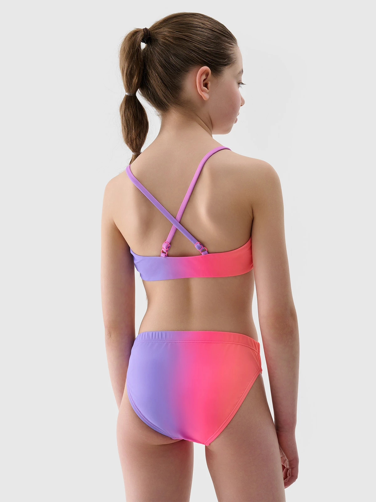 Girl's two-piece swimsuit - multicolour