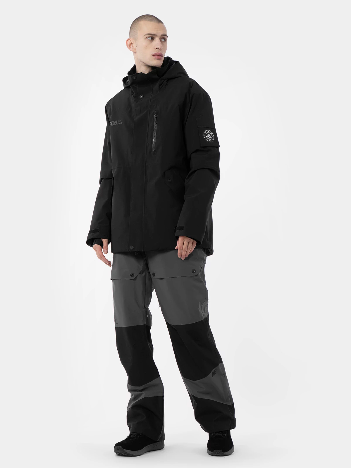Men's snowboard jacket 10,000 membrane | 4F: Sportswear and shoes