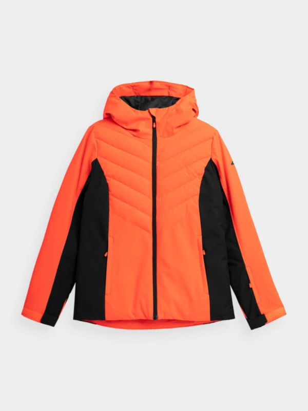 Women\'s ski jacket membrane 5000 - coral | 4F: Sportswear and shoes