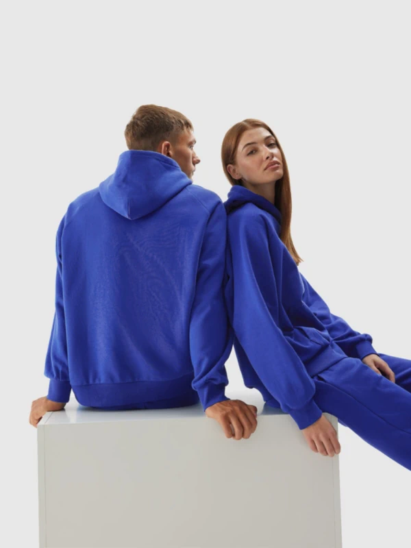 Unisex pullover hoodie - cobalt blue | 4F: Sportswear and shoes