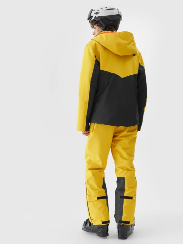 Men's 4FPro ski jacket Dermizax 20000 membrane - yellow