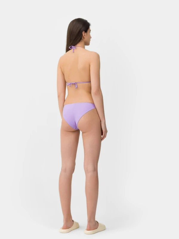 Women's bikini bottom with recycled materials