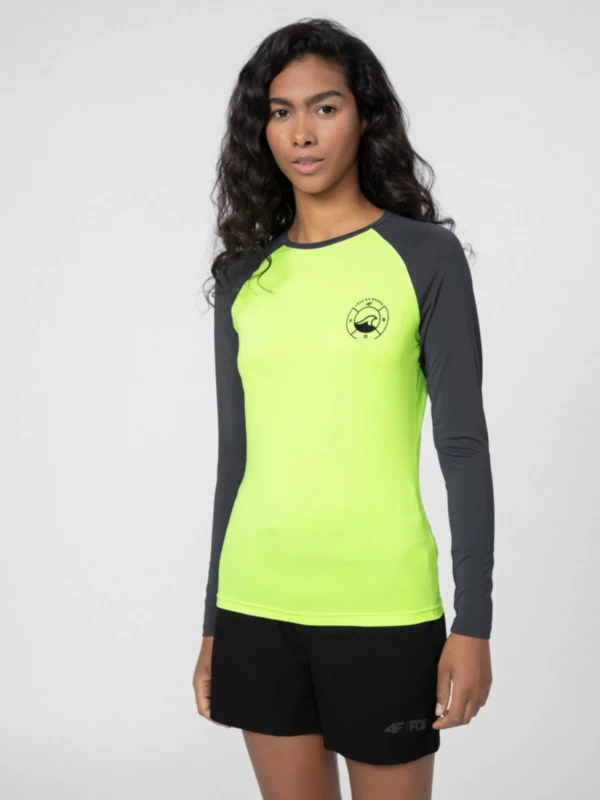 SKIMS Recycled Swim T-Shirt Neon Green Women's Sz XS Beach 