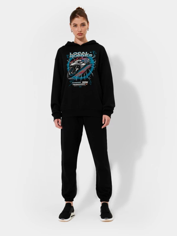 4F x Local sweatshirt Sportswear Heroes print and | with 4F: shoes unisex