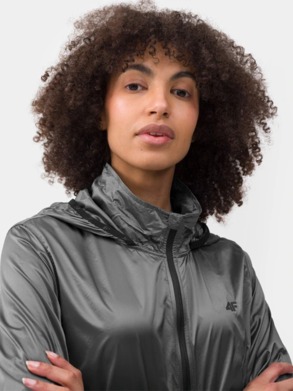 Ultralight anorak with buttons - Woman