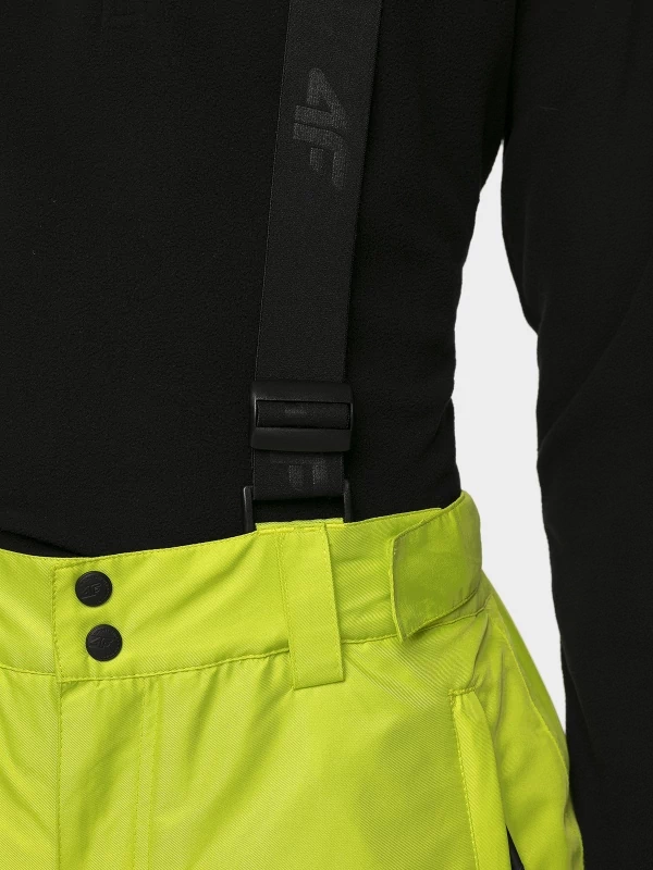 ROPA DE ESQUÍ 4F SPMN009 - Pantalón de esquí hombre canary green