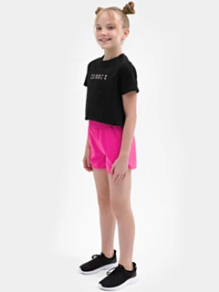 Girls' sweat shorts | 4F: Sportswear and shoes